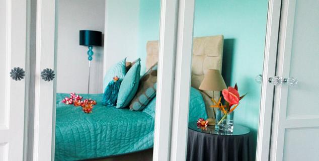 Aqua Bedroom