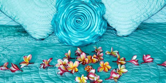 Aqua Bedroom