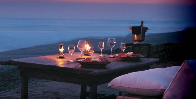 Beachfront Dining