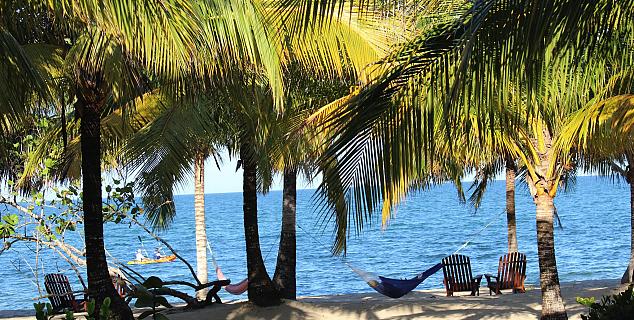 Beachfront Room view