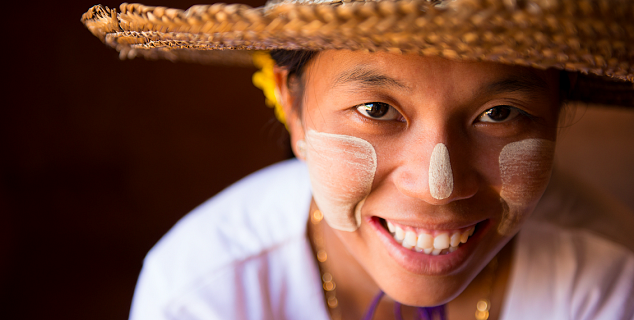 Burmese lady