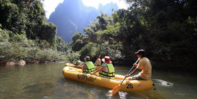 Canoeing Khao Sok National Park