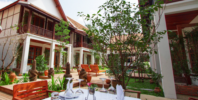 Dining by the Pool