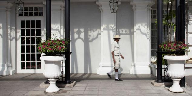 E&O Hotel entrance