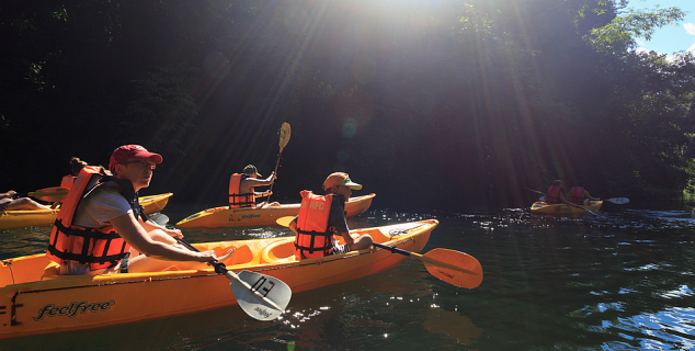 Kayaking