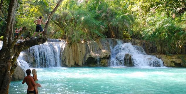 Kuang Si Waterfall