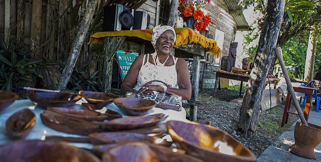 Lady in Belize