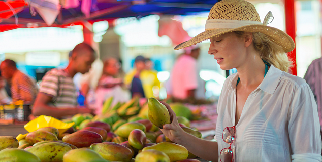 Market, Seychelles