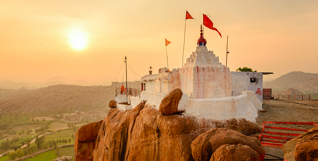 Monkey Temple, Hampi