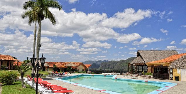 Pool and Garden Area