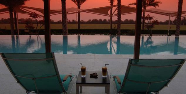 Pool at Sunset