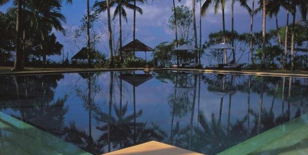 Pool at night