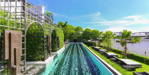 Pool by River