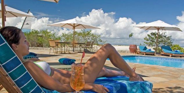 Poolside drinks