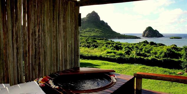 Private Terrace with Hot Tub