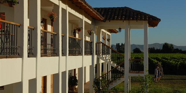 Rooms overlooking the Vineyards