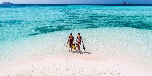 Snorkelling on Komodo Island