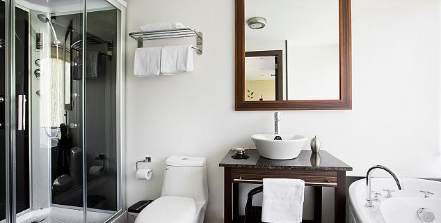 Spacious Bathrooms