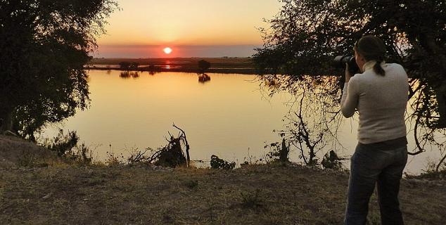 Sunset in Chobe