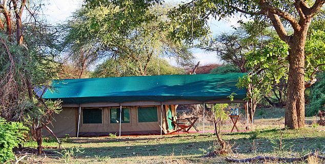 Tent exterior