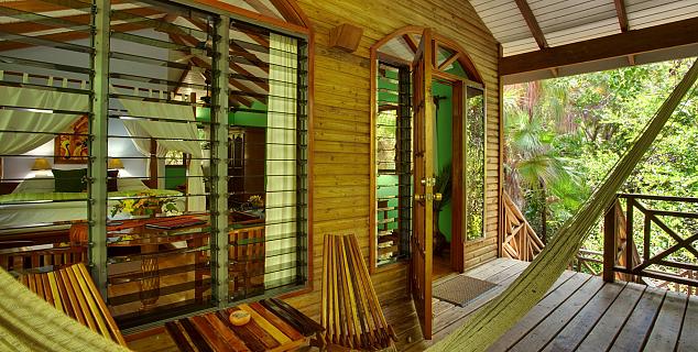 Treehouse porch