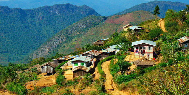 Trekking near Kalaw