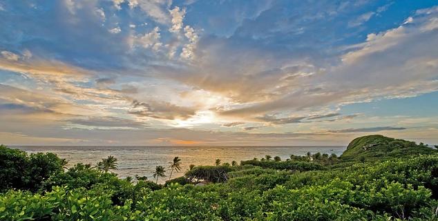 View from above resort