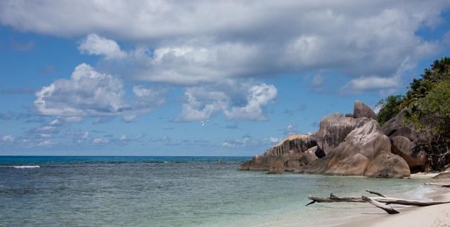 View from beach