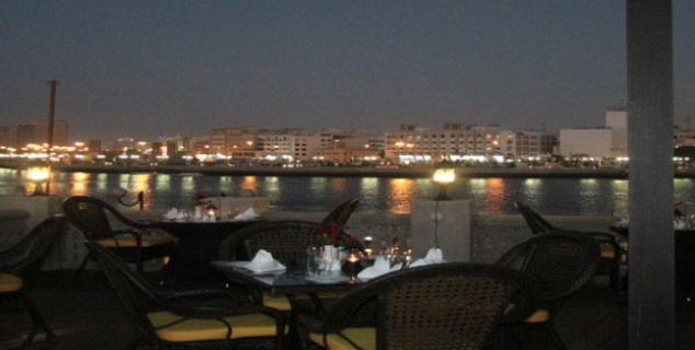 View from restaurant