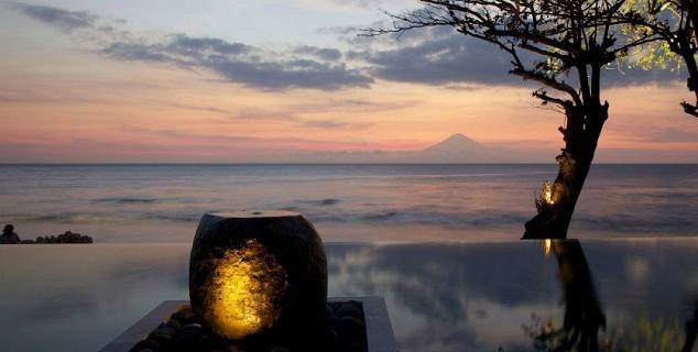 View towards Bali